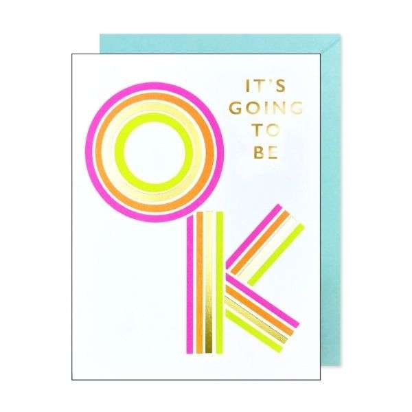 IT'S GOING TO BE OK CARD Thumbnail