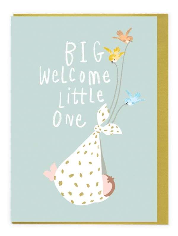 BIG WELCOME LITTLE ONE CARD Thumbnail