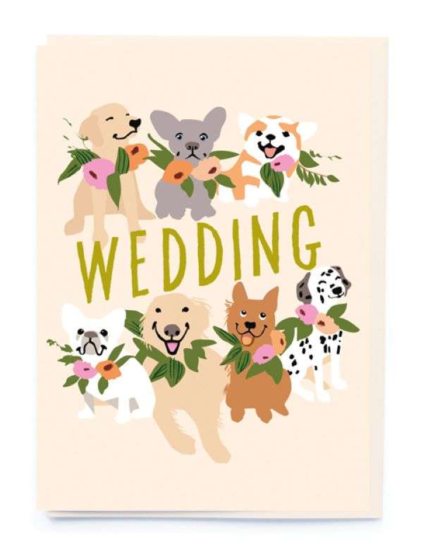 WEDDING (DOGS) CARD Thumbnail