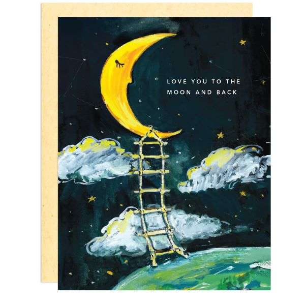LOVE YOU TO THE MOON AND BACK CARD Thumbnail