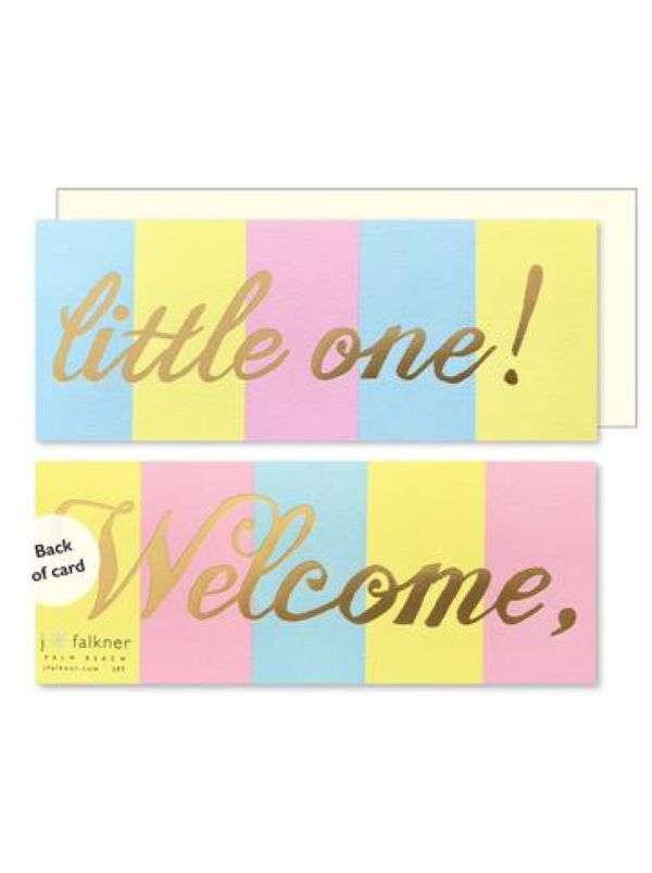 WELCOME LITTLE ONE CARD Thumbnail