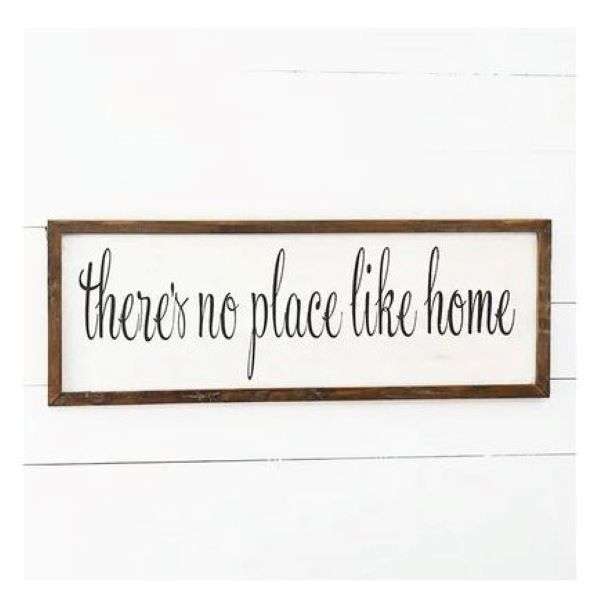 NO PLACE LIKE HOME SIGN Thumbnail