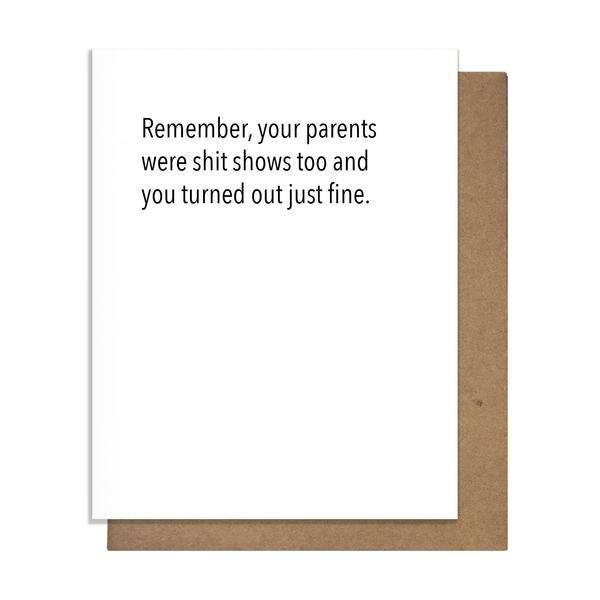 SHIT SHOW PARENTS CARD Thumbnail