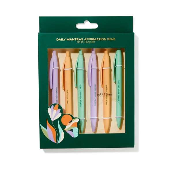 AFFIRMATION SOFT TOUCH PENS - 6CT Thumbnail