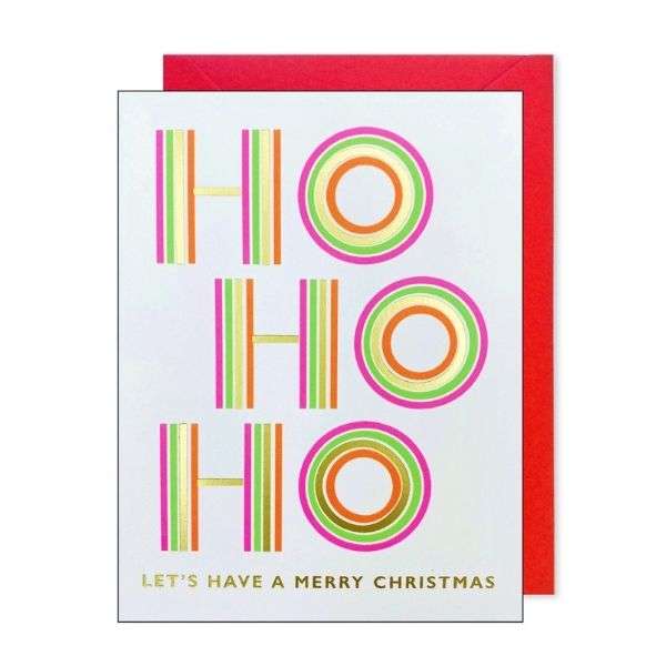 HO HO HO CHRISTMAS CARD Thumbnail