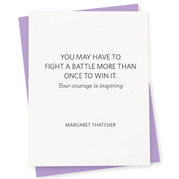 YOUR COURAGE IS INSPIRING CARD Thumbnail
