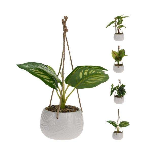 FAUX HANGING POTTED PLANT Thumbnail
