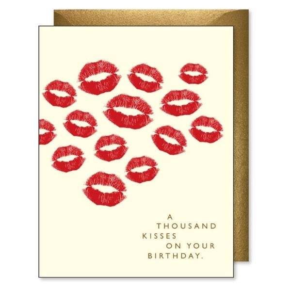 BIRTHDAY KISSES CARD Thumbnail