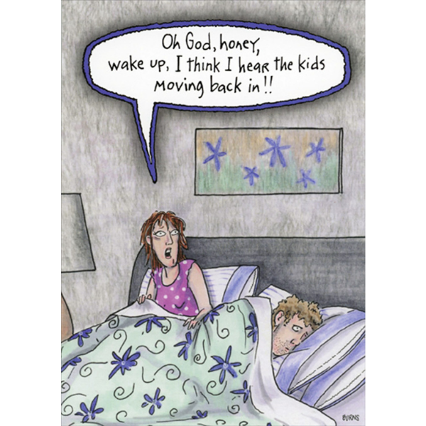 WAKE UP KIDS BACK BIRTHDAY CARD  Thumbnail