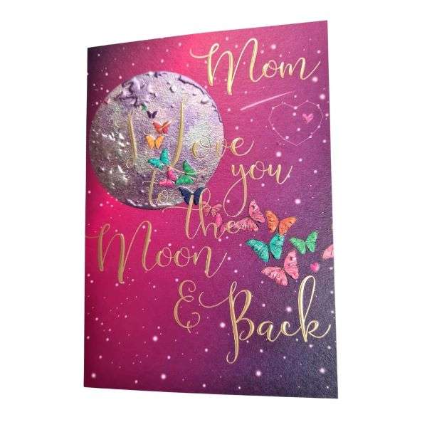 MOM, I LOVE YOU TO THE MOON & BACK CARD Thumbnail