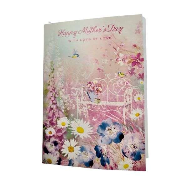 HAPPY MOTHER'S DAY WITH LOTS OF LOVE CARD Thumbnail