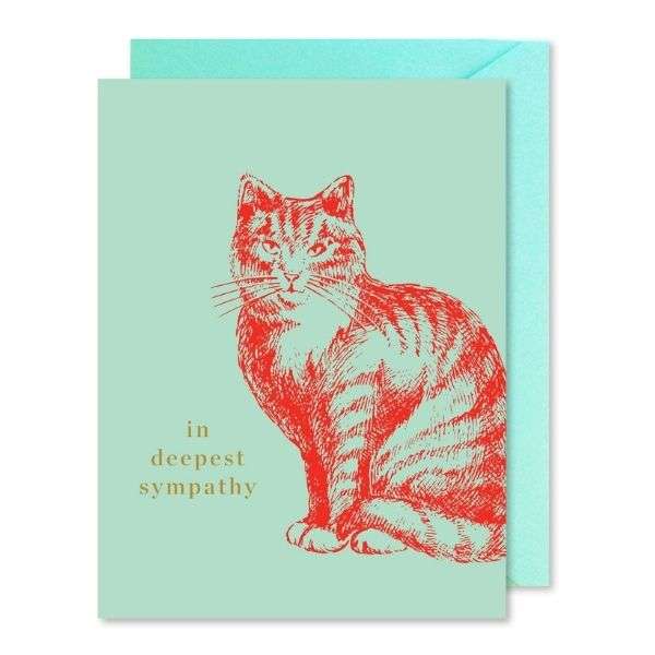 SYMPATHY CAT CARD Thumbnail