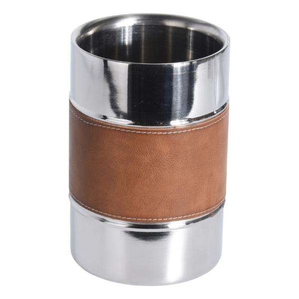 WINE COOLER W/LEATHER CUFF Thumbnail