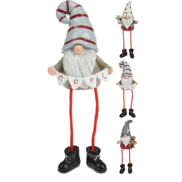 GNOME WITH HANGING LEGS 4.5IN Thumbnail