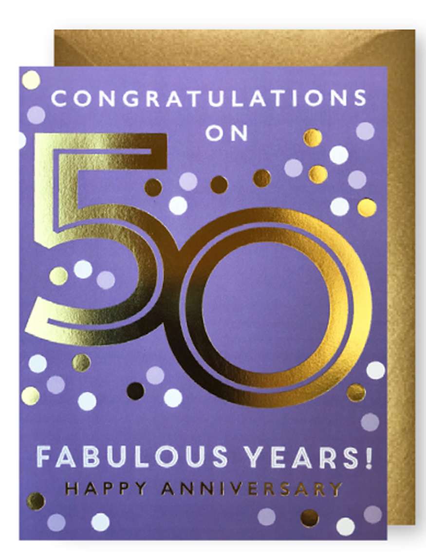 HAPPY 50TH ANNIVERSARY CARD Thumbnail