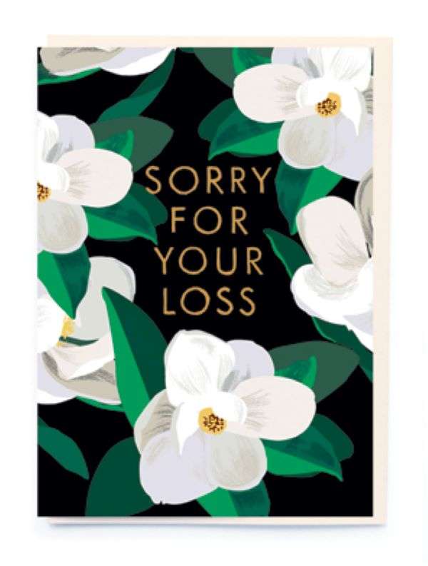 SORRY FOR YOUR LOSS CARD Thumbnail