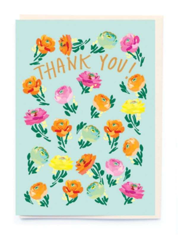 THANK YOU FLOWERS CARD Thumbnail