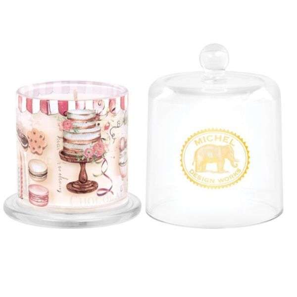 BIRTHDAY BUTTER CREAM CLOCHE CANDLE Thumbnail