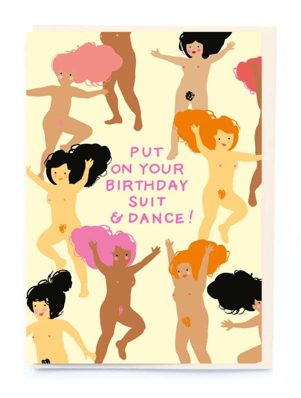 PUT ON YOUR BIRTHDAY SUIT CARD  Thumbnail