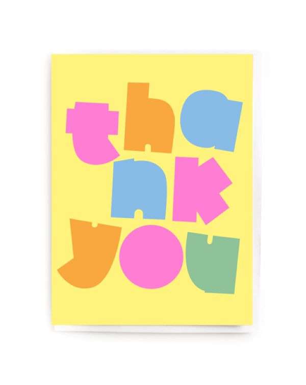 THANK YOU LETTERS CARD Thumbnail