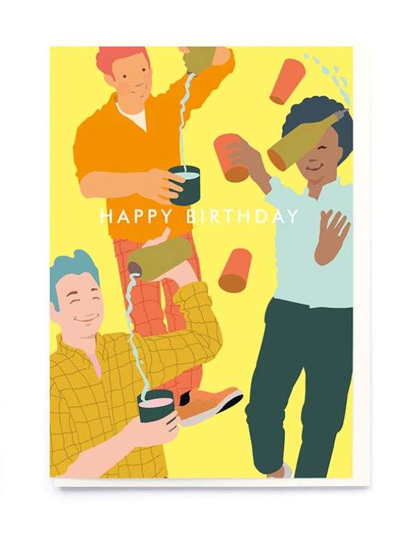 HAPPY BIRTHDAY COCKTAILS CARD Thumbnail