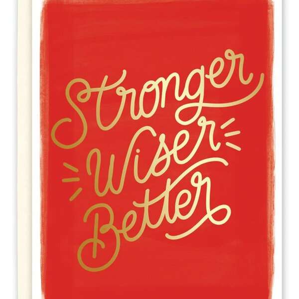STRONGER WISER BETTER CARD Thumbnail