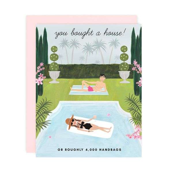 YOU BOUGHT A HOUSE! CARD Thumbnail