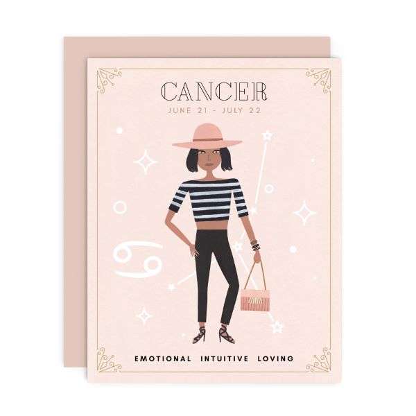 CANCER ZODIAC BABE CARD Thumbnail