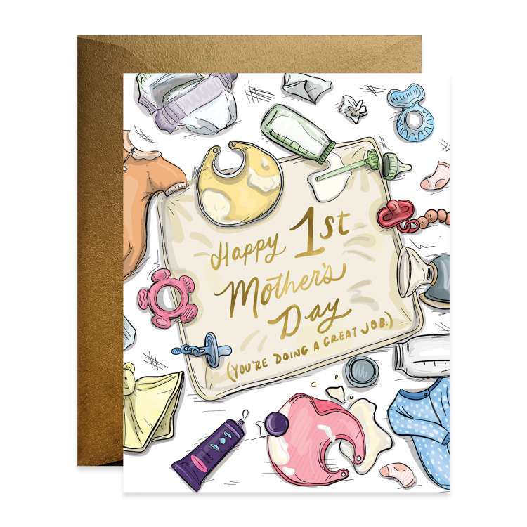 HAPPY FIRST MOTHER'S DAY CARD Thumbnail
