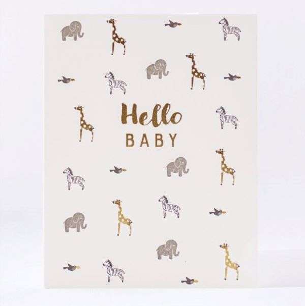 HELLO BABY JUNGLE CARD Thumbnail