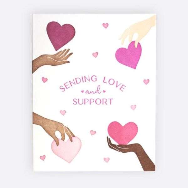 SENDING LOVE & SUPPORT CARD Thumbnail