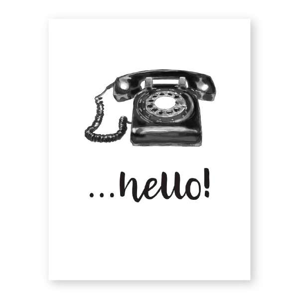 HELLO  (TELEPHONE) CARD Thumbnail