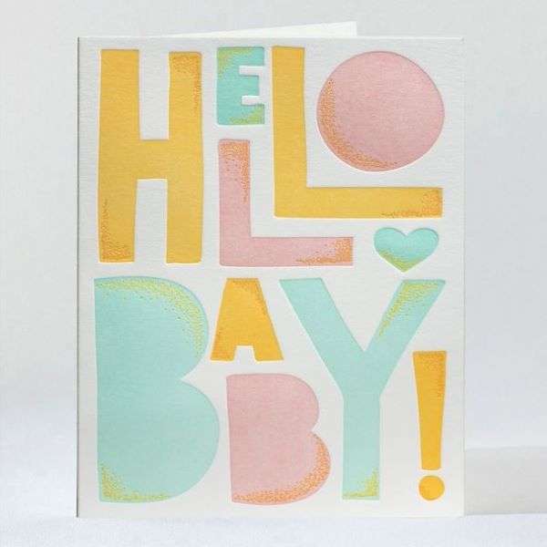 HELLO BABY CARD Thumbnail