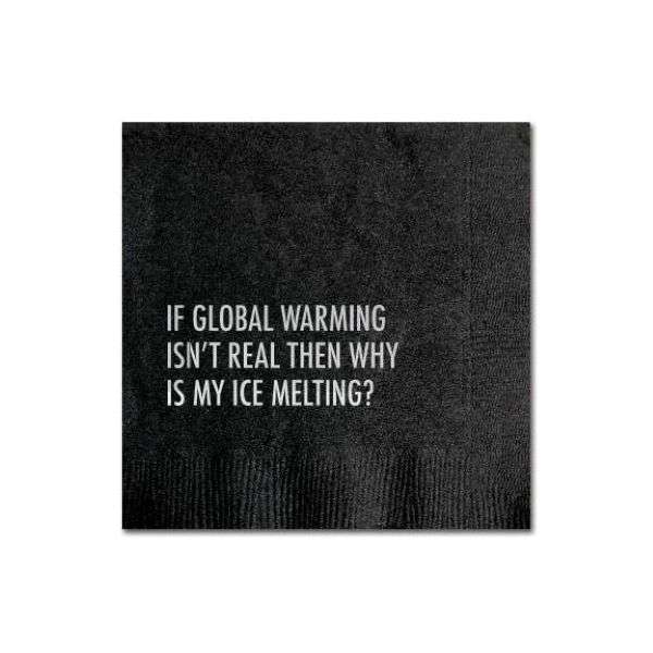 GLOBAL WARMING NAPKINS Thumbnail