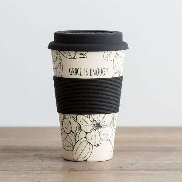 HIS GRACE IS ENOUGH BAMBOO CUP  Thumbnail