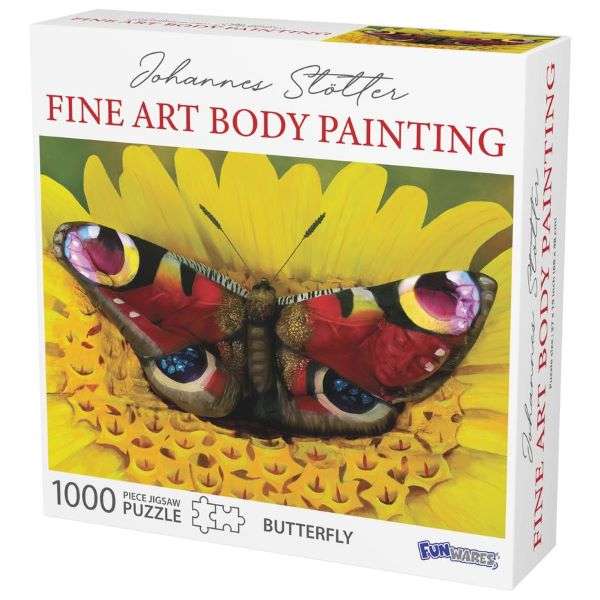 BUTTERFLY BODY ART PUZZLE Thumbnail