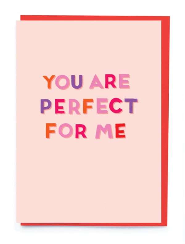 YOU ARE PERFECT FOR ME CARD Thumbnail