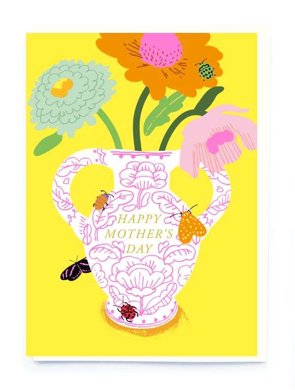 HAPPY MOTHER'S DAY VASE CARD Thumbnail