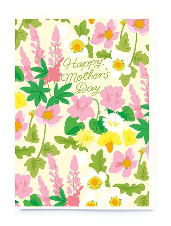 HAPPY MOTHER'S DAY FLORAL CARD Thumbnail
