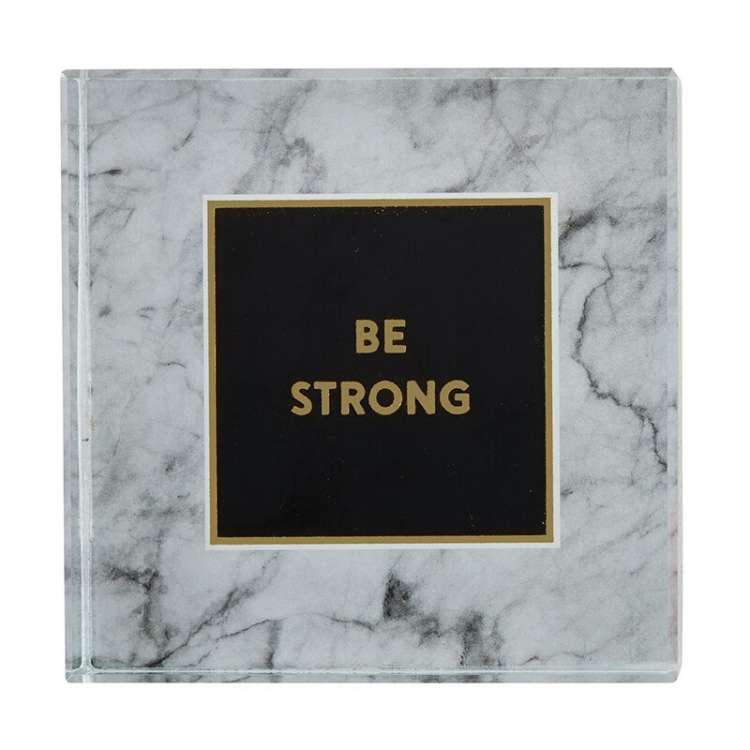 PAPER WEIGHT-BE STRONG Thumbnail