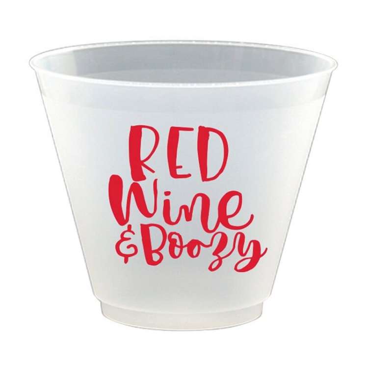 RED WINE & BOOZY PARTY CUP  9OZ Thumbnail